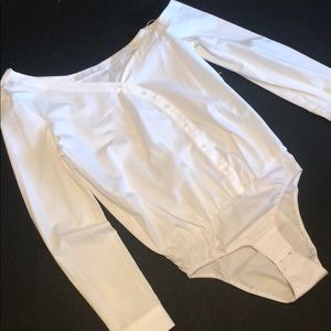 Zara one shoulder bodysuit